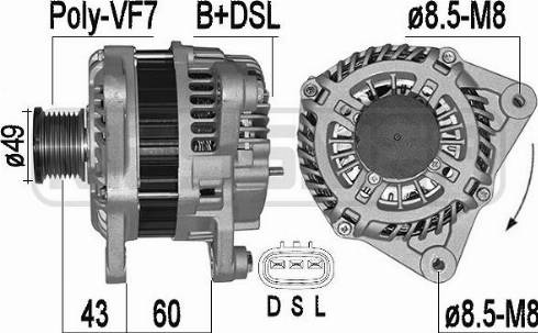 Messmer 209526A - Alternatore autozon.pro