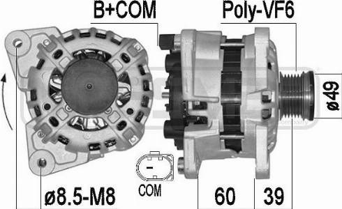 Messmer 209520A - Alternatore autozon.pro