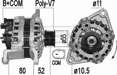 Messmer 209528A - Alternatore autozon.pro