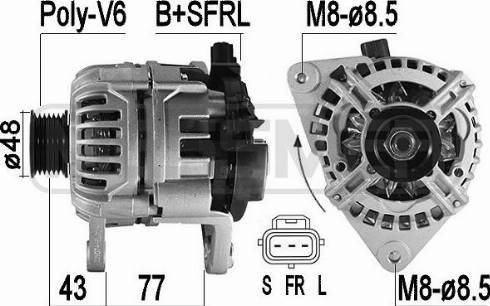 Messmer 209574A - Alternatore autozon.pro