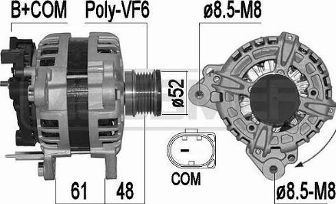 Messmer 209571A - Alternatore autozon.pro