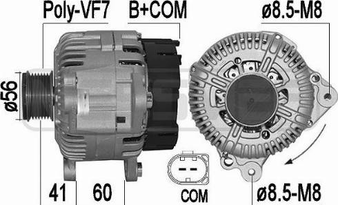 Messmer 209577A - Alternatore autozon.pro