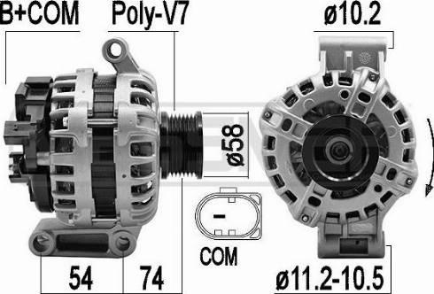 Messmer 209603 - Alternatore autozon.pro