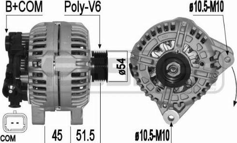 Messmer 209099A - Alternatore autozon.pro