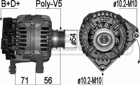 Messmer 209096 - Alternatore autozon.pro