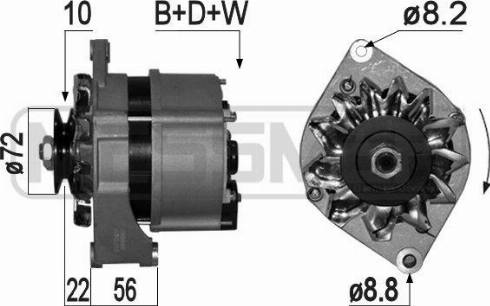 Messmer 209090A - Alternatore autozon.pro