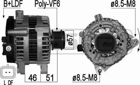 Messmer 209054A - Alternatore autozon.pro