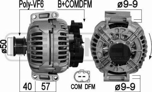 Messmer 209050A - Alternatore autozon.pro