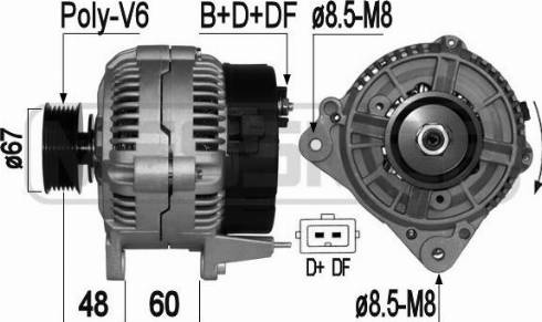 Messmer 209064A - Alternatore autozon.pro