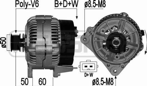 Messmer 209062A - Alternatore autozon.pro