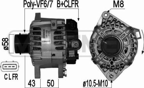 Messmer 209004A - Alternatore autozon.pro