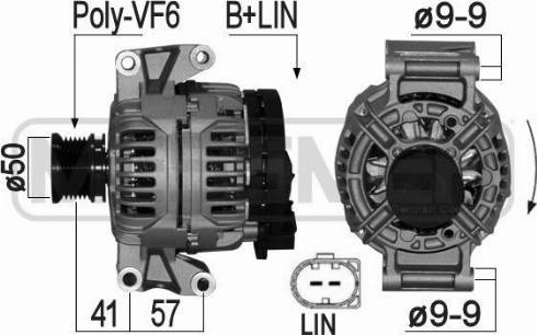 Messmer 209082A - Alternatore autozon.pro