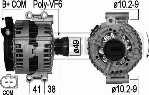 Messmer 209038A - Alternatore autozon.pro