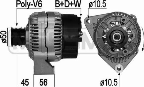 Messmer 209077A - Alternatore autozon.pro