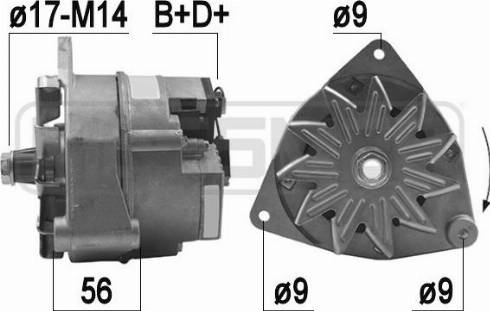 Messmer 209158 - Alternatore autozon.pro