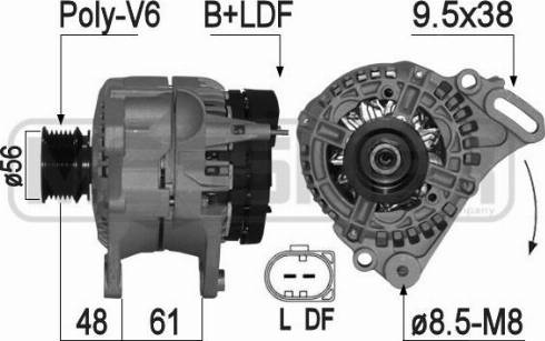 Messmer 209157A - Alternatore autozon.pro