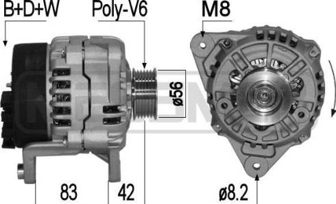 Messmer 209102A - Alternatore autozon.pro