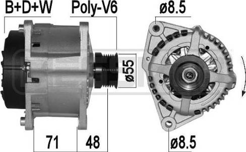 Messmer 209390A - Alternatore autozon.pro