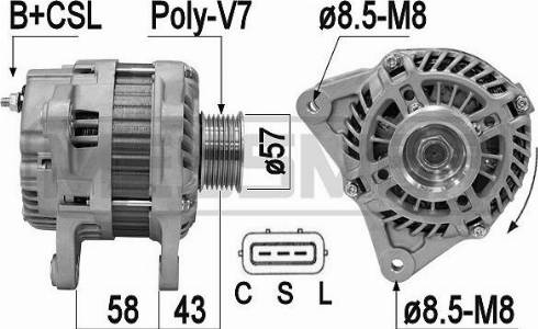 Messmer 209347A - Alternatore autozon.pro