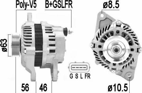 Messmer 209350A - Alternatore autozon.pro