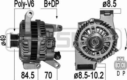 Messmer 209358A - Alternatore autozon.pro