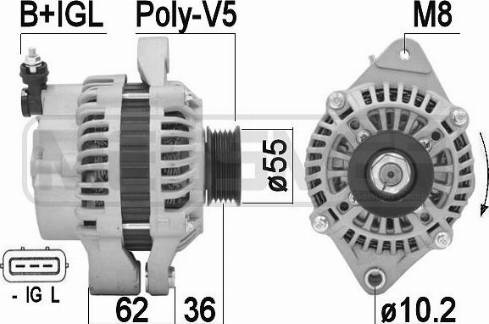 Messmer 209353A - Alternatore autozon.pro