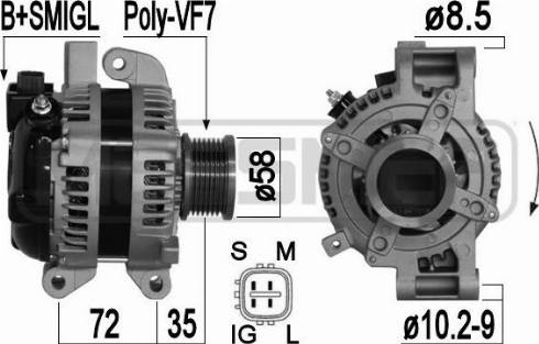 Messmer 209361A - Alternatore autozon.pro