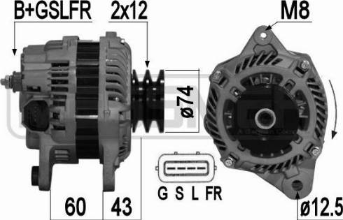 Messmer 209363A - Alternatore autozon.pro