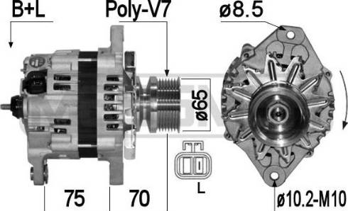 Messmer 209319 - Alternatore autozon.pro