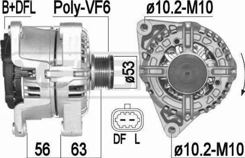 Messmer 209380A - Alternatore autozon.pro