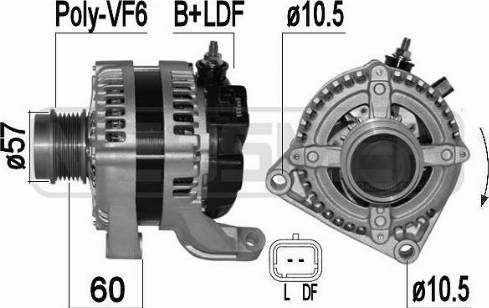 Messmer 209387A - Alternatore autozon.pro