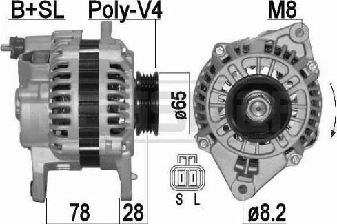 Messmer 209335A - Alternatore autozon.pro