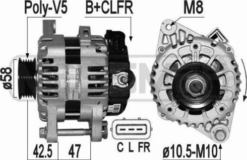 Messmer 209327 - Alternatore autozon.pro