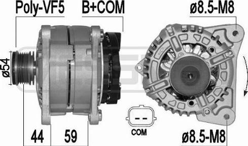 Messmer 209376A - Alternatore autozon.pro