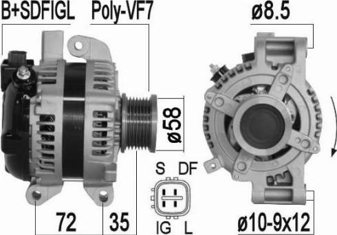 Messmer 209370A - Alternatore autozon.pro