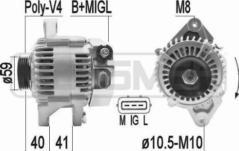 Messmer 209371A - Alternatore autozon.pro