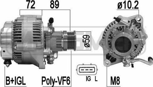 Messmer 209373A - Alternatore autozon.pro