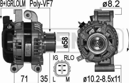 Messmer 209298 - Alternatore autozon.pro