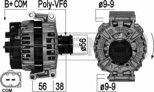 Messmer 209254 - Alternatore autozon.pro