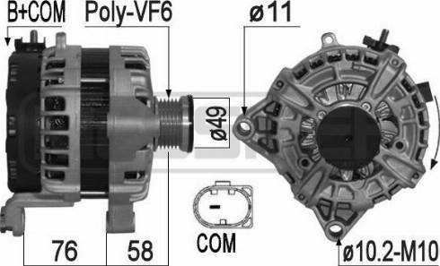 Messmer 209256 - Alternatore autozon.pro