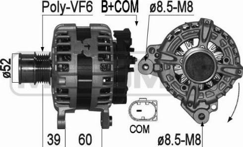 Messmer 209262 - Alternatore autozon.pro