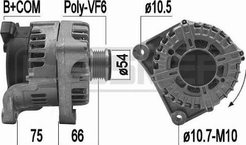 Messmer 209207 - Alternatore autozon.pro