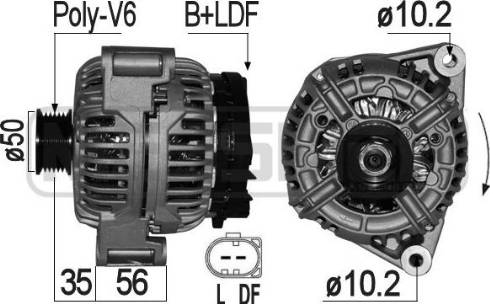 Messmer 209214 - Alternatore autozon.pro