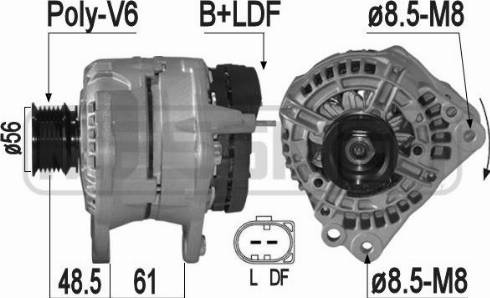 Messmer 209215 - Alternatore autozon.pro