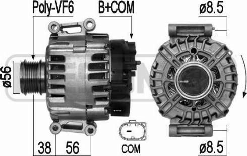 Messmer 209286 - Alternatore autozon.pro