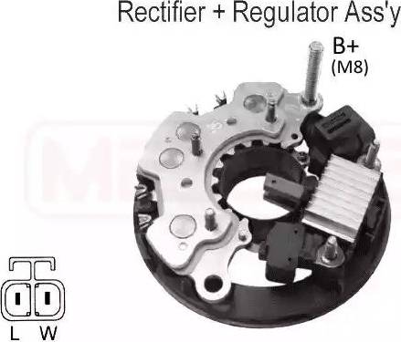 Messmer 215 943 - Raddrizzatore, Alternatore autozon.pro