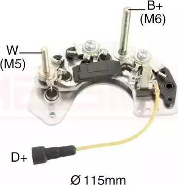 Messmer 215498 - Raddrizzatore, Alternatore autozon.pro