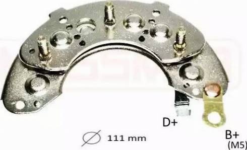 Messmer 215435 - Raddrizzatore, Alternatore autozon.pro