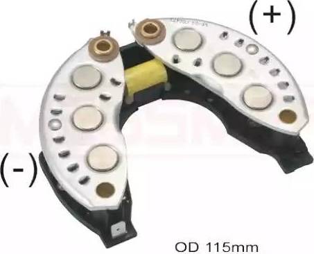 Messmer 215748 - Raddrizzatore, Alternatore autozon.pro