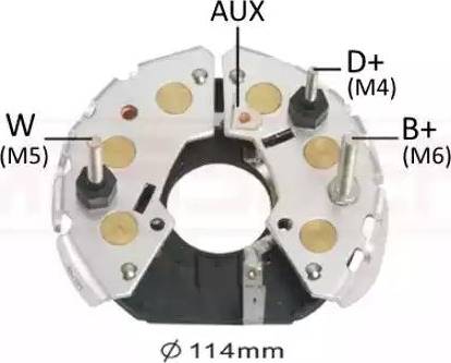 Messmer 216052 - Raddrizzatore, Alternatore autozon.pro